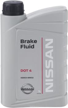 Жидкость тормозная 1л - Brake Fluid DOT-4 Nissan